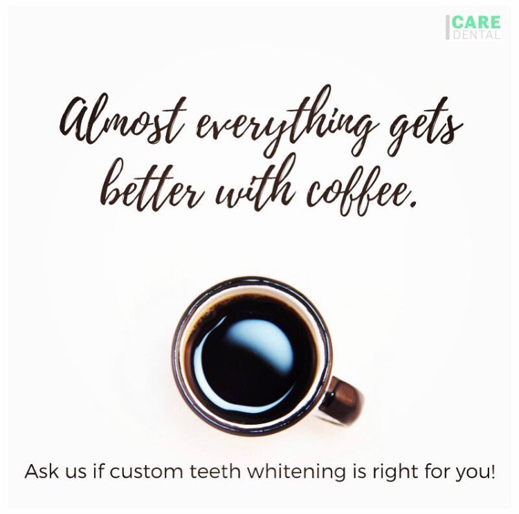 ✨At Care Dental, our approach to whitening strikes a perfect balance that achieves bright, white results without making teeth more sensitive. You’re invited to come and speak to one of our experienced dentists to find out if a Care Dental custom whitening kit is right for your pearly whites.