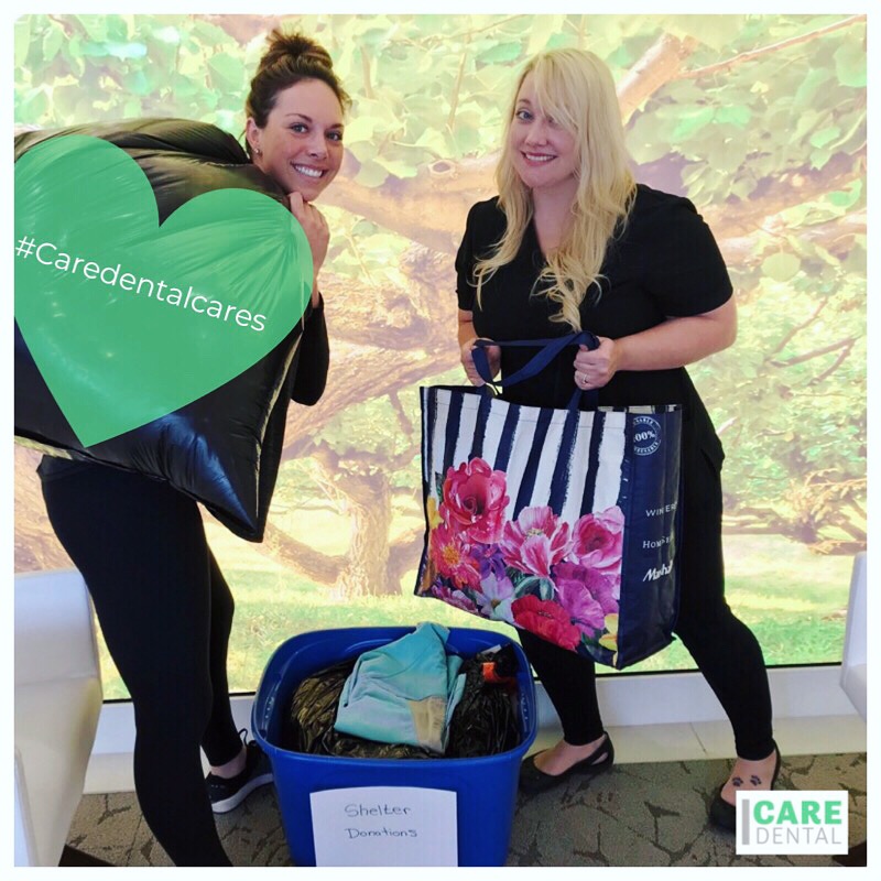 In the spirit of Good Friday and @mariekondo, your #careteam spent their free time organizing their closets and collecting items for donation to the @kelownawomensshelter. Big thanks to Patient Services Coordinator, Louise for organizing us! Good deeds are good for the soul and good for your smile. ???? Don’t forget to visit 638 Industrial Ave to support this wonderful organization. #caredentalcares #gooddeeds on #GoodFriday #communityfocused #kelownaweloveyou #dentistkelowna #acceptingnewpatients #welcometothecaredentalfamily