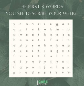 What are the first three words that you see?